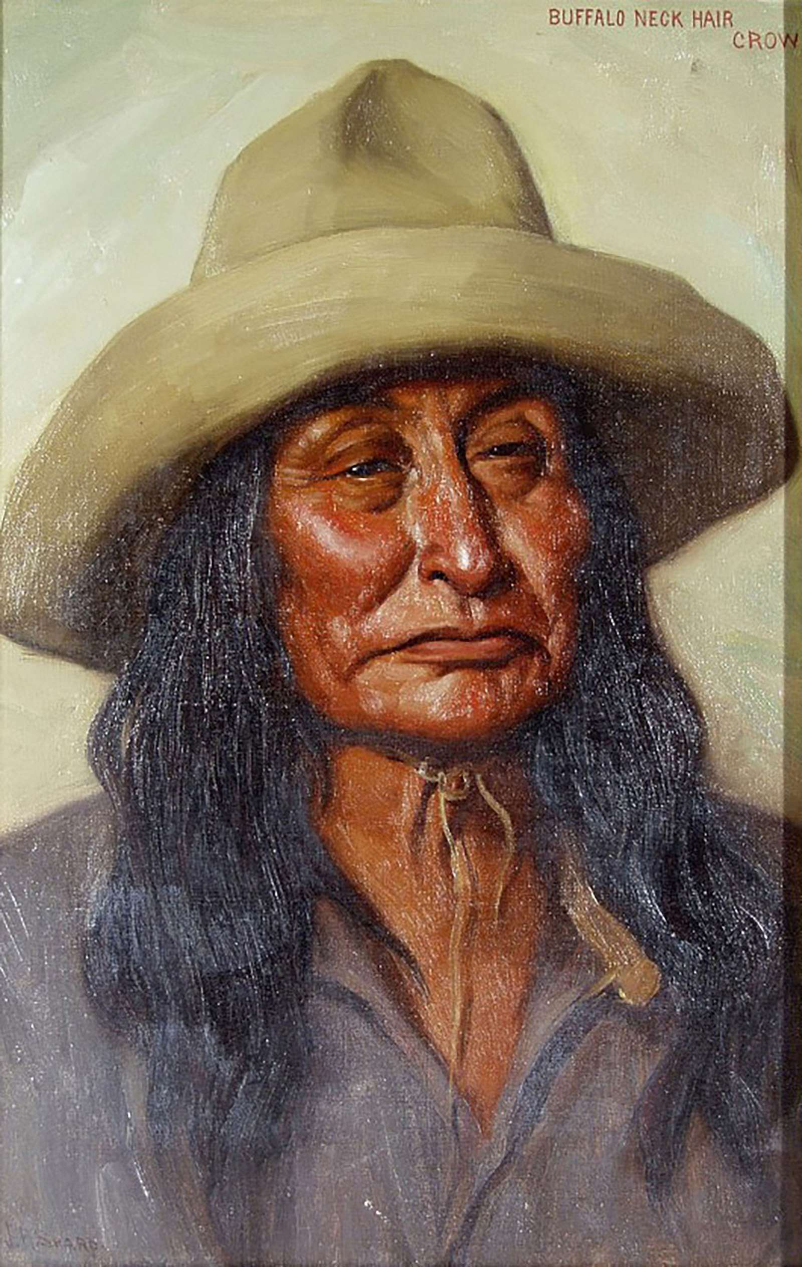 Buffalo Neck Hair - Crow